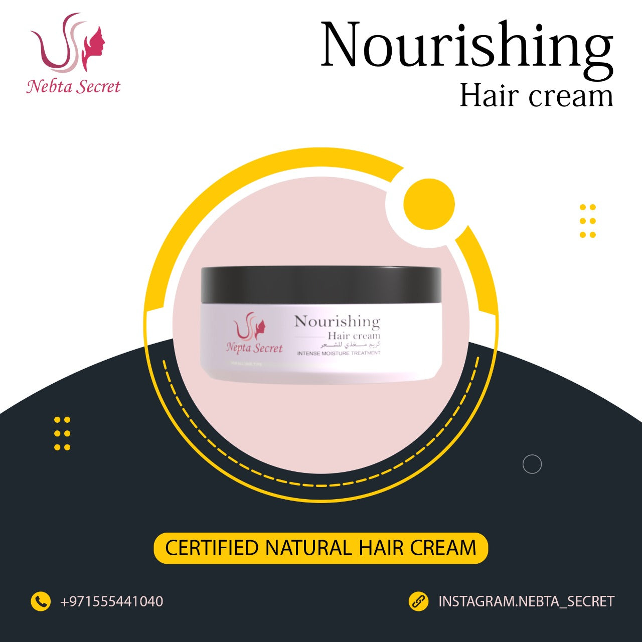 Nebta Secret Nourishing Hair Cream